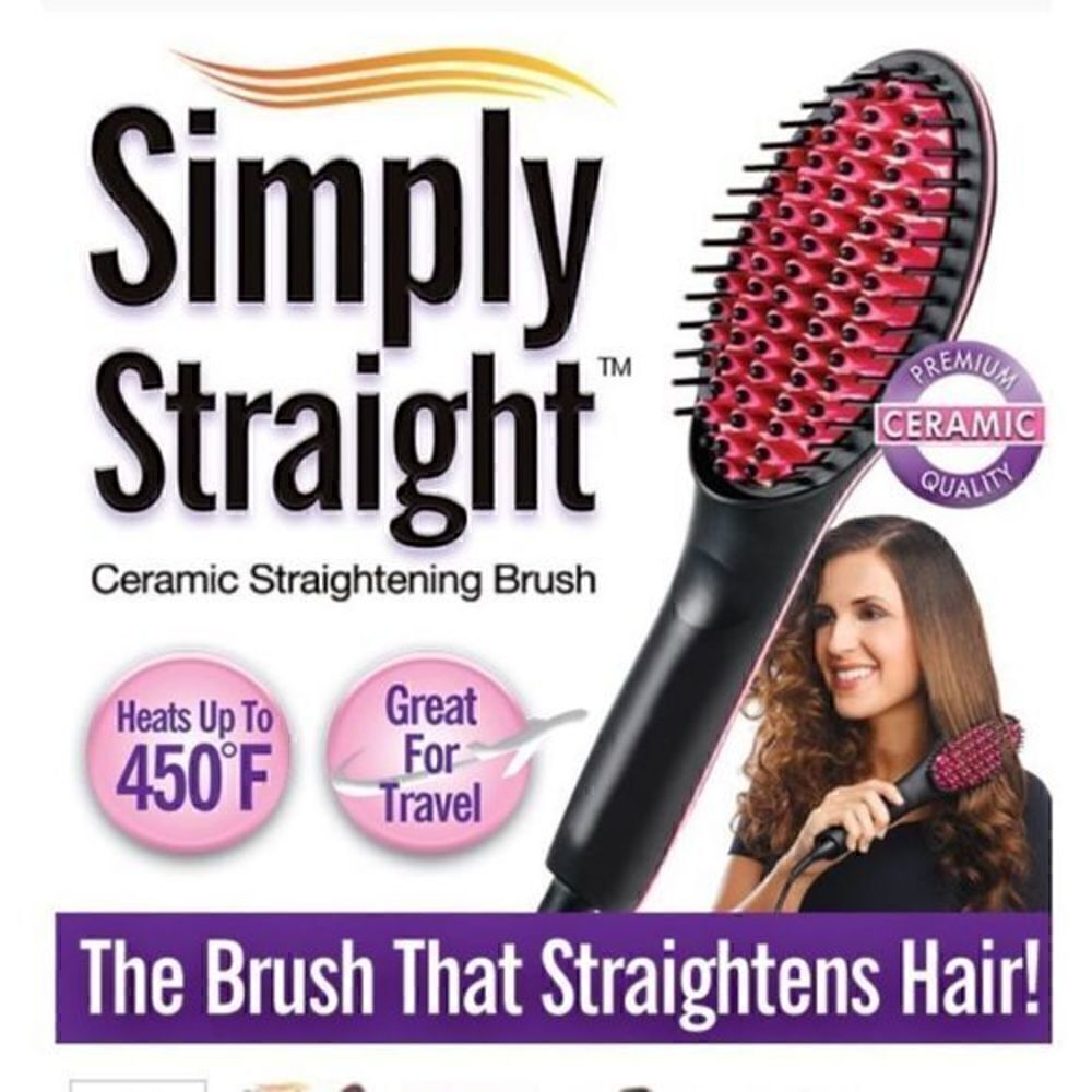 SIMPLY straight heated hair‎ brush